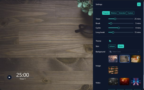 Pomodoro preview